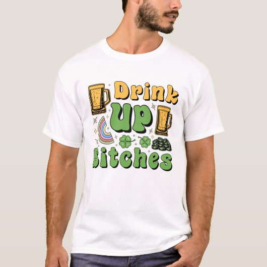 Drink op t-shirt (Voorkant)