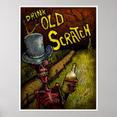 "DRINK OUD SCHERM" POSTER (Voorkant)