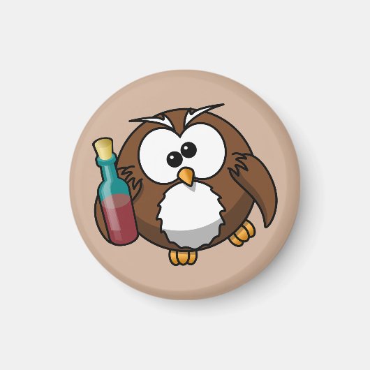 Drink Owl Magneet (Voorkant)