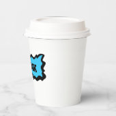 drink papieren bekertje bekers (Links)