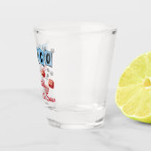 Drink partij Funny Retro Bunco Shot Glas (Rechts)