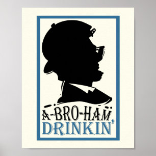 Drink partij Independence Holiday Gag Poster