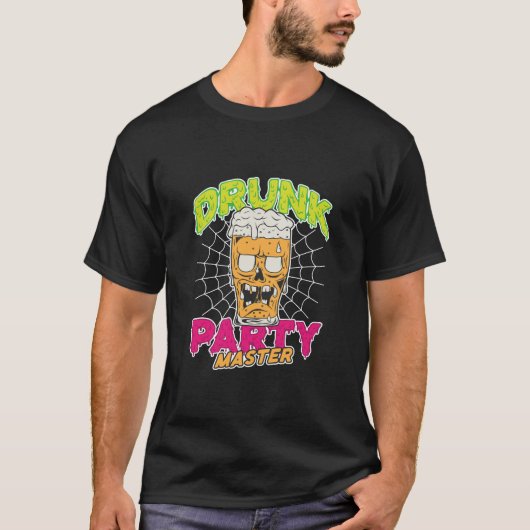 Drink Party Master Zombie T-shirt (Voorkant)