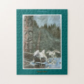Drink Pegasi & Totem Polen Fantasy Art Puzzel Legpuzzel (Verticaal)