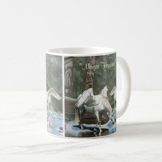 DRINK PEGASI & TOTEMS Fantasy Art Mok (Voorkant rechts)