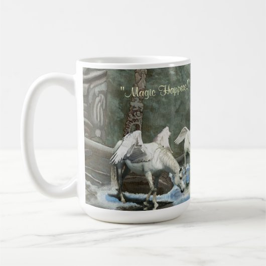 DRINK PEGASI & TOTEMS Fantasy Art Mok (Links)