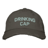 Drink Pet Baseball Hat (Voorkant)