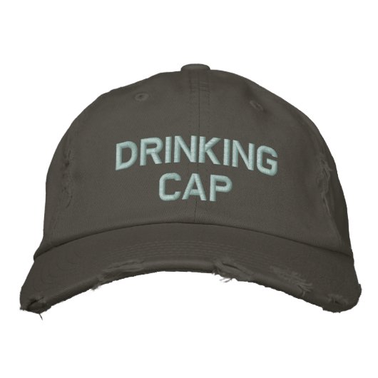 Drink Pet Baseball Hat (Voorkant)