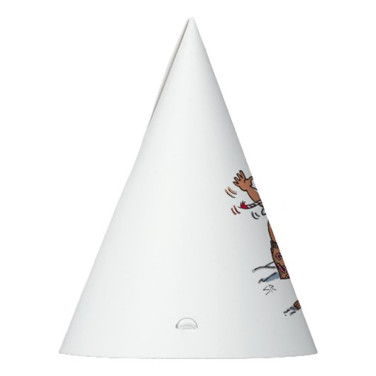 Drink petten van Santa Party Feesthoedjes (Links)