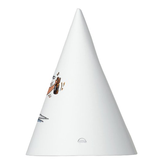 Drink petten van Santa Party Feesthoedjes (Rechts)