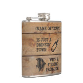 Drink Plaats met een Gevist Probleem 😉 Heupfles (Rechts)