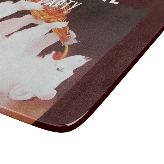 DRINK POLAR BEER FLASK Cocktail Party Snijplank (Hoek)