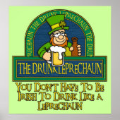 Drink Poster Leprechaun (Voorkant)