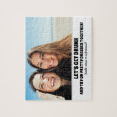 Drink Probeer - Grappige bruidsmeisje voorstel fot Legpuzzel (Verticaal)