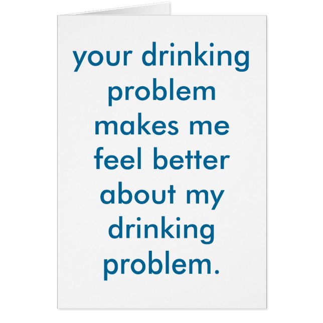 drink probleem. (Voorkant)