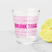 Drink proces shot glas (Voorkant)