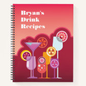  Drink recepten Notitieboek (Voorkant)