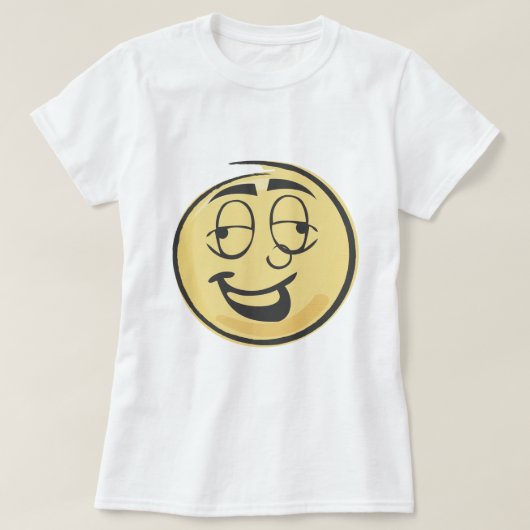 Drink Retro Emoji T-shirt (Design voorkant)