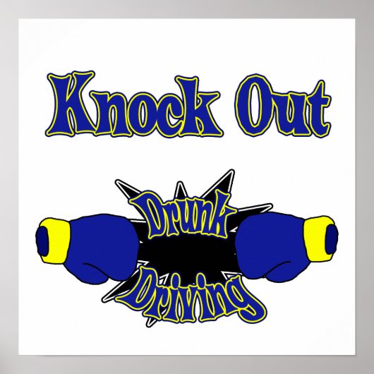 Drink rijden poster (Voorkant)