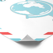 Drink: Rood vliegtuig vliegtuig Rood vliegtuig Bev Poster (Hoek)