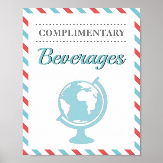 Drink: Rood vliegtuig vliegtuig Rood vliegtuig Bev Poster (Voorkant)