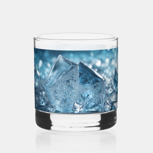 Drink rotsglas whisky glas (Voorkant)