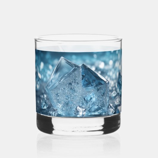 Drink rotsglas whisky glas (Achterkant)