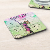 Drink Salty Dog Recipe Drankjes Onderzetter (Linkerzijde)