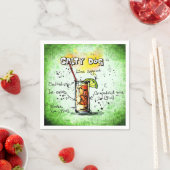 Drink Salty Dog Recipe Servetten (Insitu)