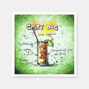 Drink Salty Dog Recipe Servetten