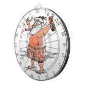 Drink Santa dartboard Dartbord (Voorkant Rechts)
