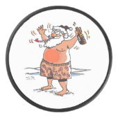 Drink Santa hockey puck (Voorkant)