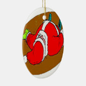 DRINK SANTA KERAMISCH ORNAMENT (Rechts)