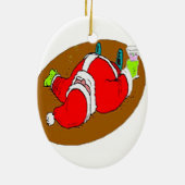 DRINK SANTA KERAMISCH ORNAMENT (Achterkant)