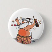 Drink Santa-knop Ronde Button 5,7 Cm (Voorkant)