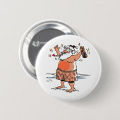 Drink Santa-knop Ronde Button 5,7 Cm (Voorkant /achterkant)