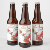 Drink Santa Labels Bier Etiket (Flessen)