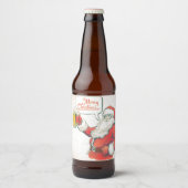 Drink Santa Labels Bier Etiket (Voorkant)