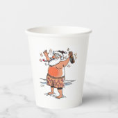 Drink Santa papieren bekers (Voorkant)