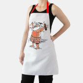 Drink Santa vrouwen chef-kok schort (Insitu)