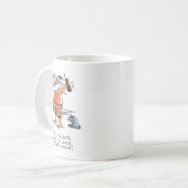 Drink Santa w seal mok (Voorkant links)