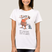 Drink Santa w seal vrouwen wit T-shirt (Voorkant)