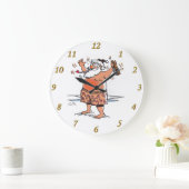 Drink Santa wandklok (Huis)