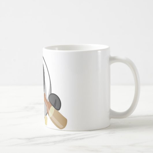 Drink schapen - Funny Mug Koffiemok (Rechts)