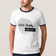 Drink schrijven; Bewerk Sober.
