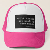 Drink Shakes #nobrainer Black Box Trucker Pet (Voorkant)