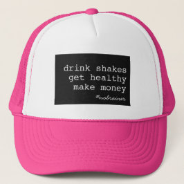 Drink Shakes #nobrainer Black Box Trucker Trucker Pet