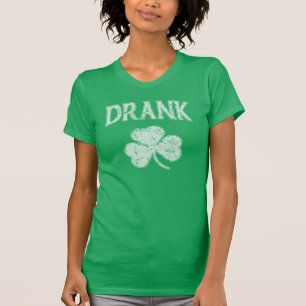 Drink Shamrock St Patricks Day Irish T-shirt