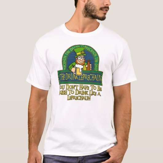 Drink Shirt Leprechaun (Voorkant)