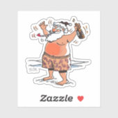 Drink sinterstrookje sticker (Vel)